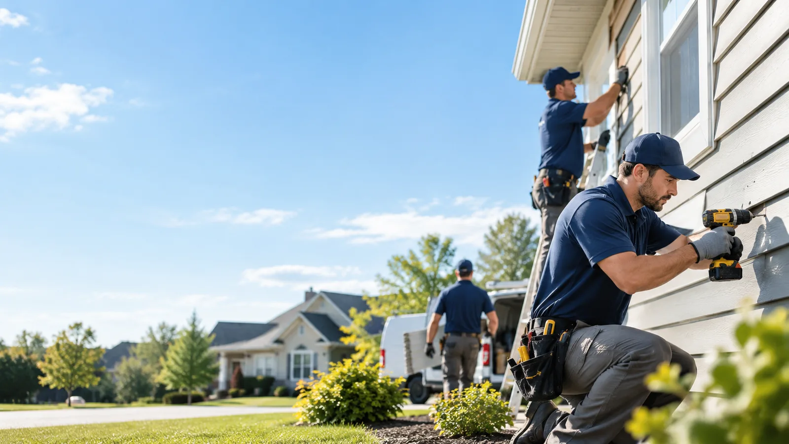 Cracked Siding Repair in Dow, IL